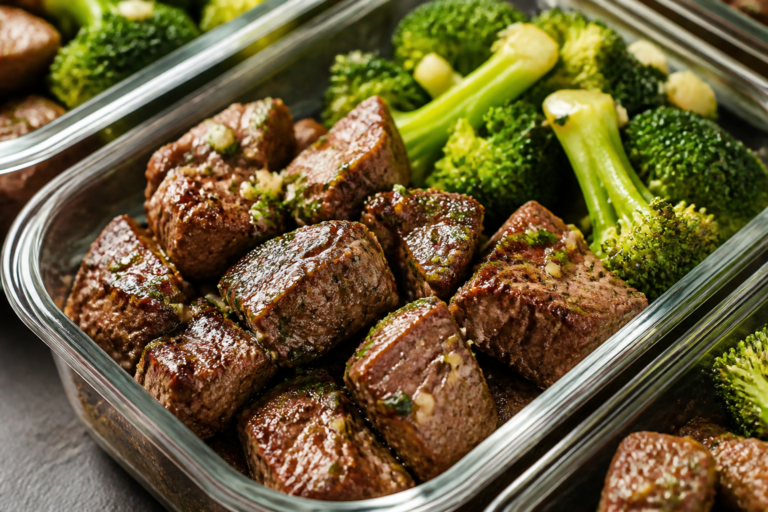 Keto Garlic Butter Steak Bites Meal Prep – Simple, Juicy, and Ready for the Week