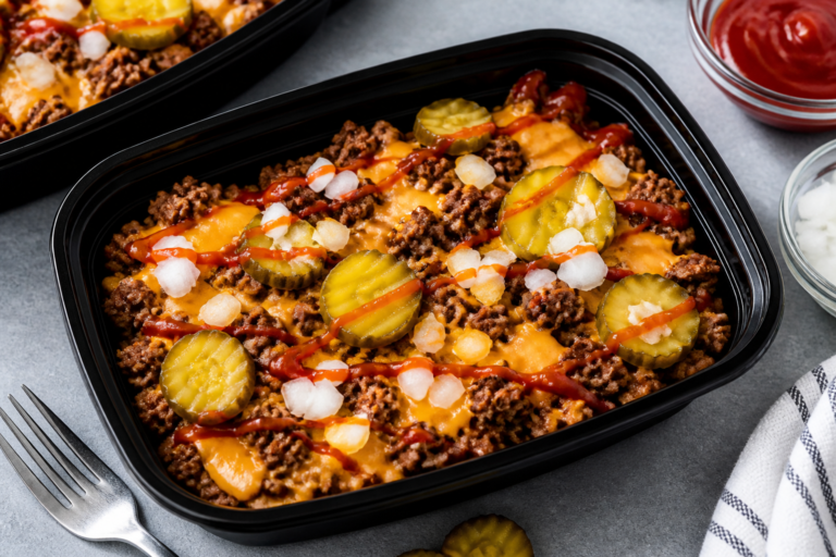 Low Carb Cheeseburger Skillet Meal Prep – Fast, Flavorful, and Satisfying