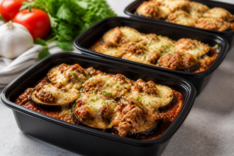 Keto Sausage Eggplant Bake Meal Prep – Easy, Flavorful, and Ready for the Week