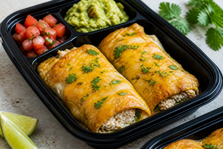Low Carb Chicken Enchilada Meal Prep – Easy, Flavor-Packed Lunches for the Week