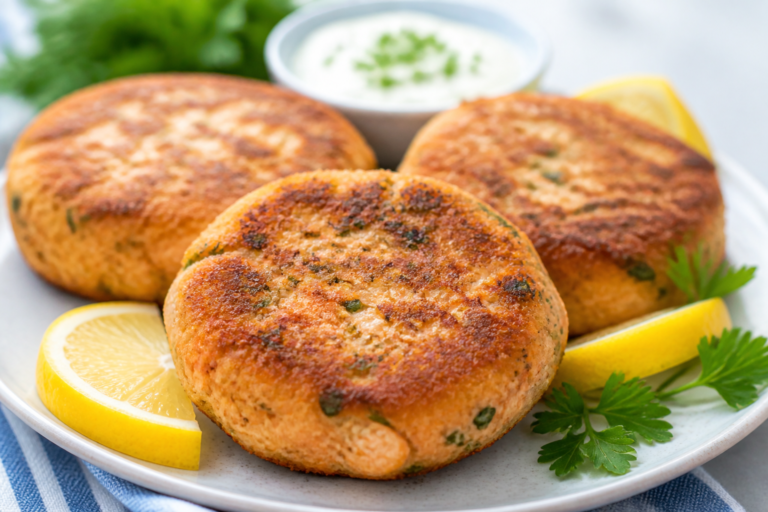 Old Bay Keto Salmon Cakes – Crispy, Flavorful, and Low-Carb