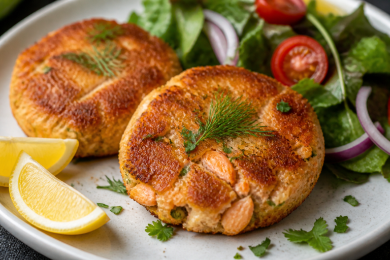 Crispy Almond Flour Keto Salmon Patties – Easy, Flavorful, and Weeknight-Friendly