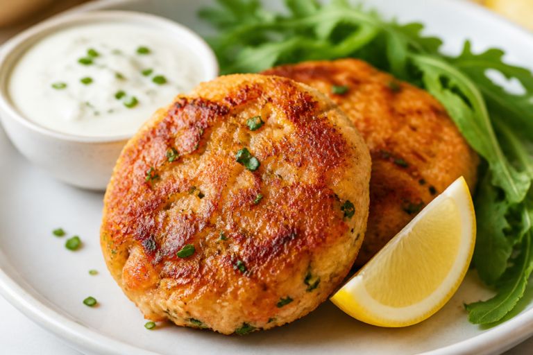 Keto Salmon Cakes With Parmesan Crust – Crispy, Flavor-Packed, and Low-Carb