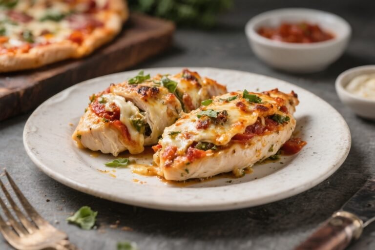 Keto Pizza Stuffed Chicken Breast – A Flavor-Packed Low-Carb Dinner