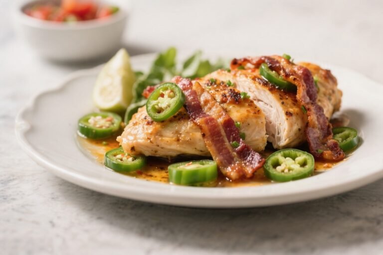 Keto Jalapeño Bacon Chicken – Spicy, Creamy, and Satisfying
