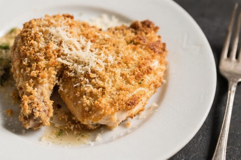 Crispy Parmesan Crusted Chicken – Golden, Juicy, and Easy