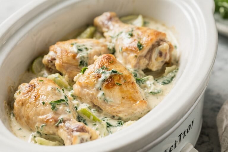 Keto Crockpot Creamy Ranch Chicken Thighs – Easy, Comforting, and Low-Carb