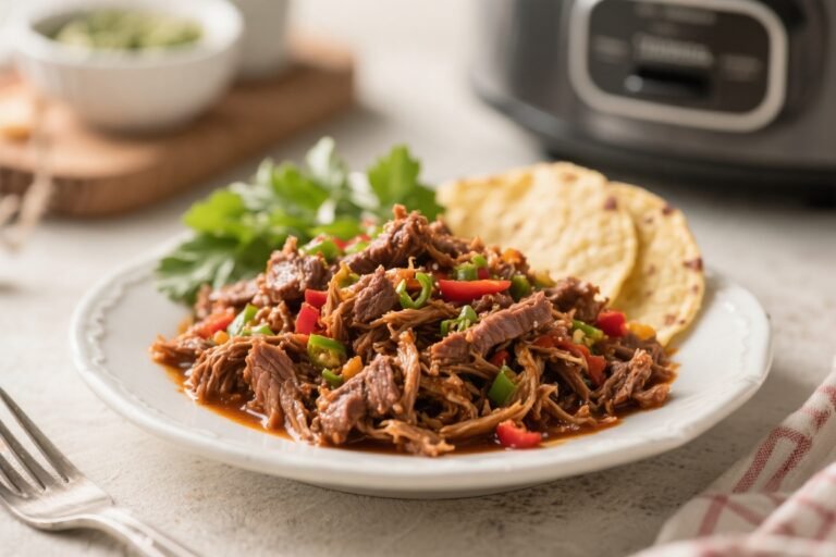 Keto Crockpot Spicy Mexican Shredded Beef – Easy, Flavor-Packed, and Low-Carb
