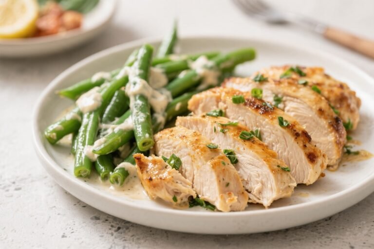 Keto Ranch Chicken & Green Beans – Creamy, Savory, and Weeknight Easy