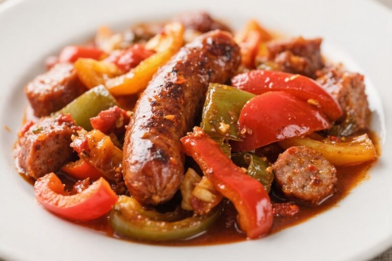 Easy Cajun Sausage & Peppers – Fast, Flavorful, Weeknight-Friendly