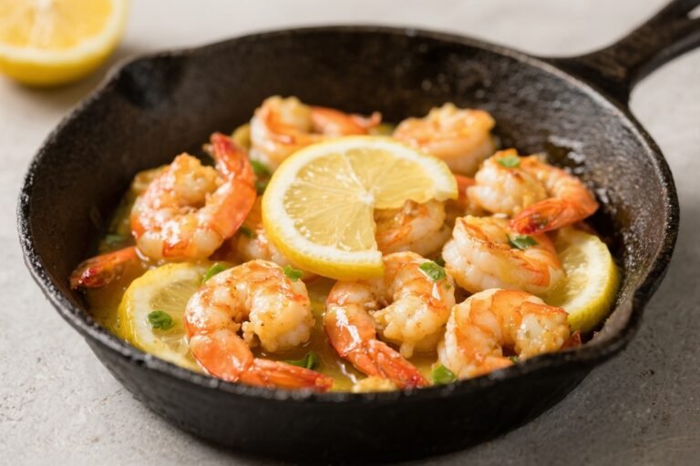 Easy Lemon Butter Shrimp Skillet – Bright, Buttery, and Ready in Minutes