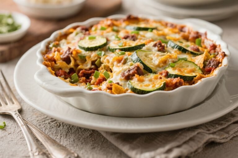 Keto Taco Zucchini Casserole – A Cozy, Low-Carb Weeknight Favorite