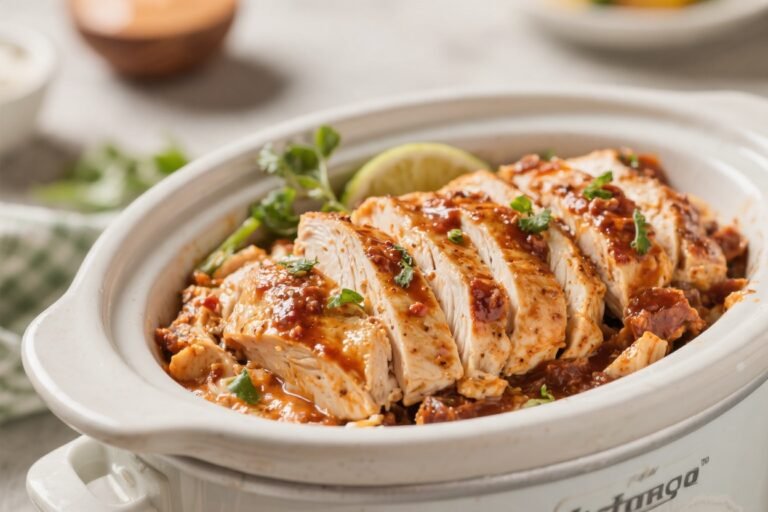 Keto Crockpot Chipotle Ranch Chicken – Creamy, Smoky, and Effortless