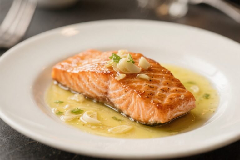 Honey Garlic Butter Salmon – Simple, Saucy, and Weeknight-Friendly