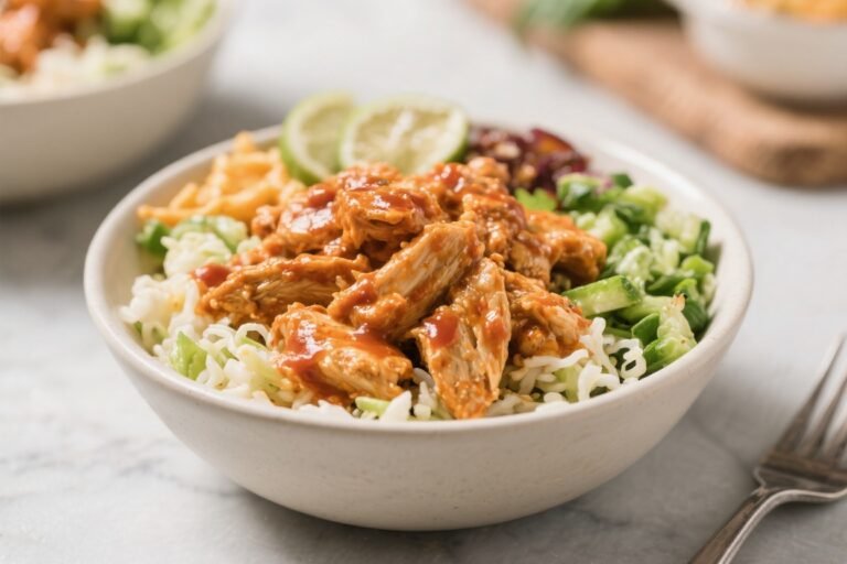 Easy Buffalo Chicken Bowls – A Fast, Flavor-Packed Weeknight Favorite