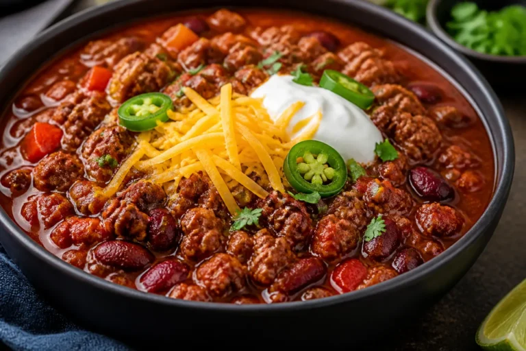 Slow Cooker Keto Chili – Hearty, Low-Carb Comfort Food