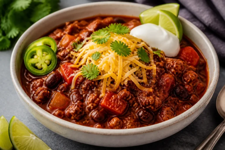 Easy Crockpot Keto Chili – Hearty, Low-Carb Comfort Food