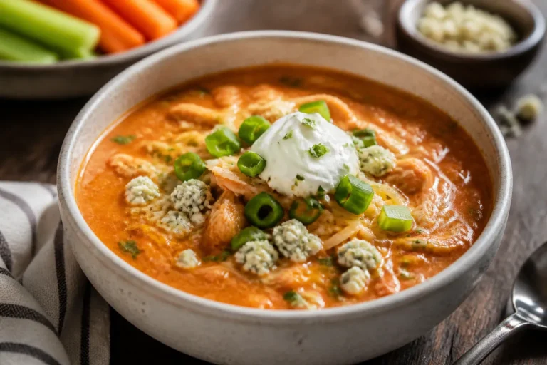 Keto Buffalo Chicken Chili – Spicy, Creamy, and Low-Carb Comfort Food