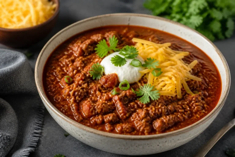 Keto Instant Pot Chili – Hearty, Fast, and Low-Carb