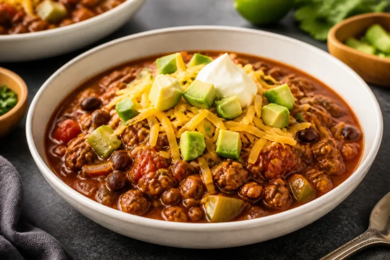 Keto Southwest Chili – Bold Flavor, Low-Carb Comfort
