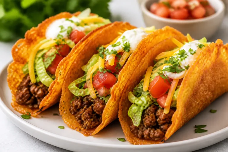 Crispy Cheese Shell Keto Tacos – Low-Carb Crunch With Big Flavor