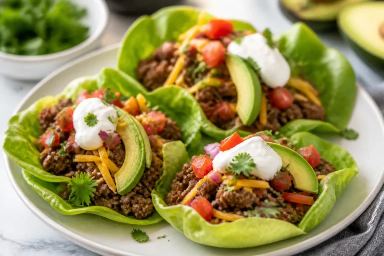 Loaded Keto Taco Lettuce Wraps – Big Flavor, Low-Carb Comfort