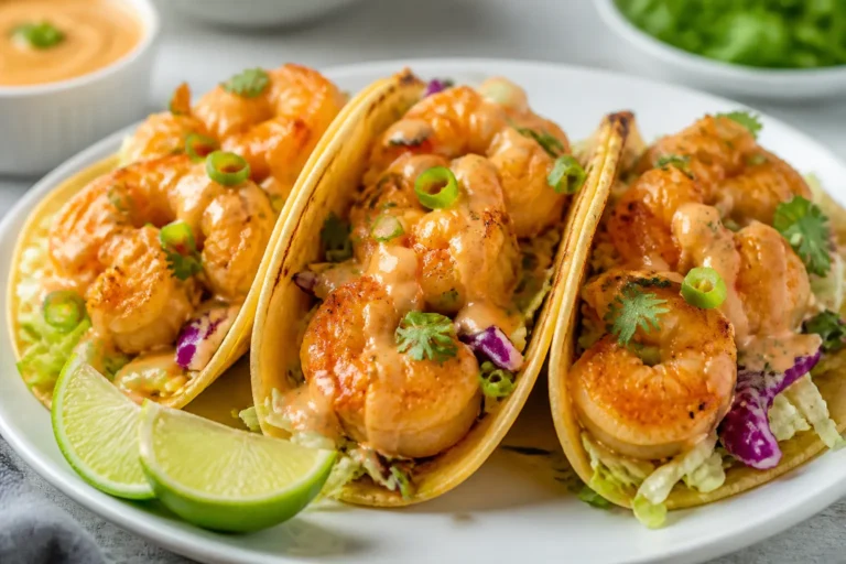 Keto Bang Bang Shrimp Tacos – Crispy, Creamy, and Low-Carb
