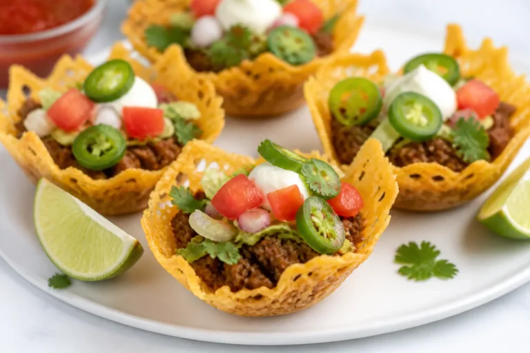 Keto Taco Cups With Cheese Shells – A Crunchy, Low-Carb Favorite