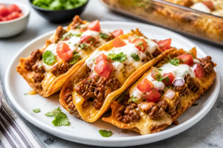 Keto Taco Casserole Tacos – A Low-Carb Twist With Big Flavor