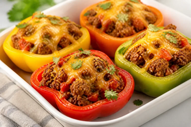 Keto Taco Stuffed Peppers – A Flavorful, Low-Carb Weeknight Favorite