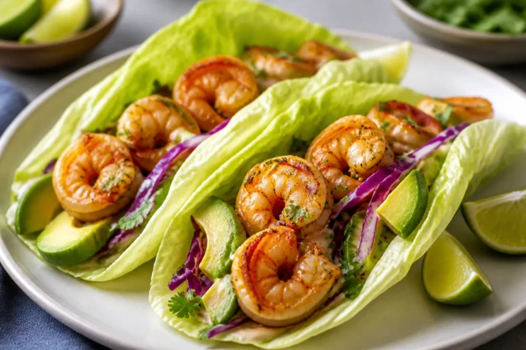 Keto Garlic Lime Shrimp Tacos – Bright, Fresh, and Low-Carb