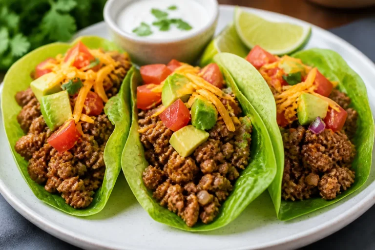 Keto Ground Turkey Tacos – Easy, Flavorful, and Low-Carb