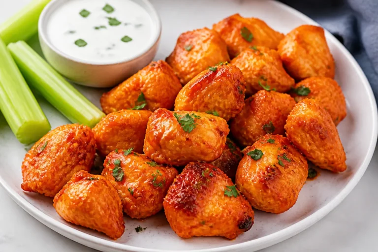 Air Fryer Buffalo Chicken Bites – Crispy, Spicy, and Ready Fast