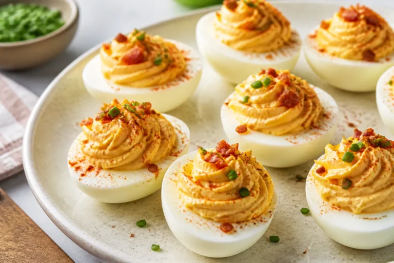 High Protein Keto Deviled Eggs – Creamy, Satisfying, and Low-Carb