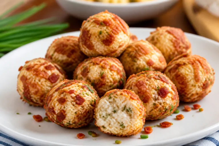 Bacon Ranch Cheese Ball Bites – Perfect Party Snack in Minutes