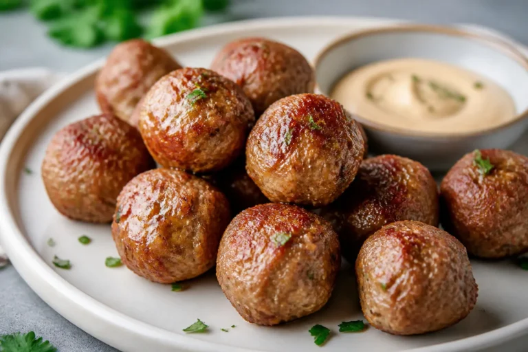 High Protein Keto Meatball Bites – Simple, Satisfying, and Snackable