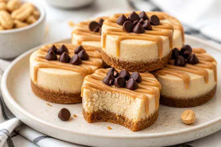 High Protein Peanut Butter Cheesecake Bites – Creamy, Satisfying, and Easy