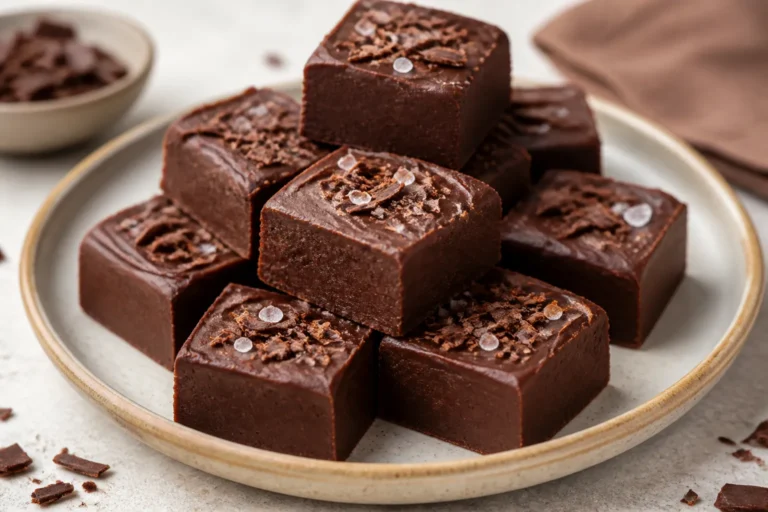 High Protein Keto Fudge Bites – Rich, Satisfying, and Low-Carb