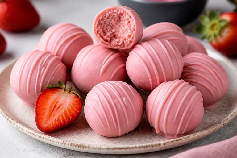 Keto Strawberry Protein Truffles – A Sweet, Low-Carb Treat You Can Make Fast
