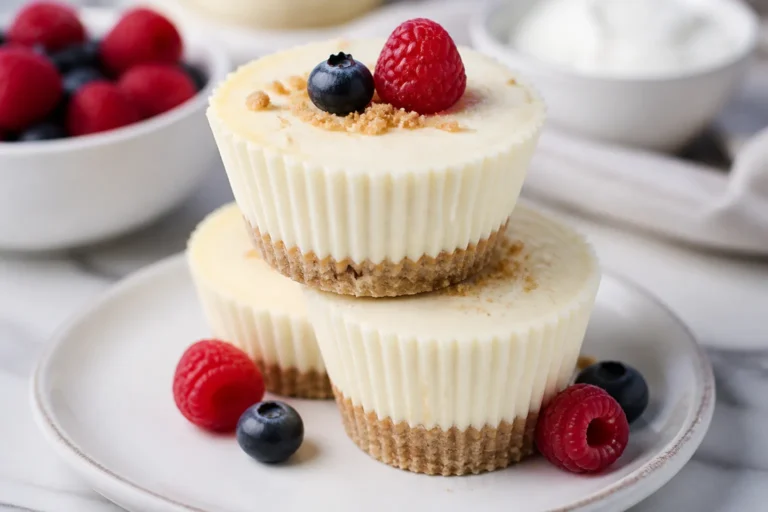 Keto Vanilla Cheesecake Protein Cups – Creamy, Low-Carb, and Satisfying