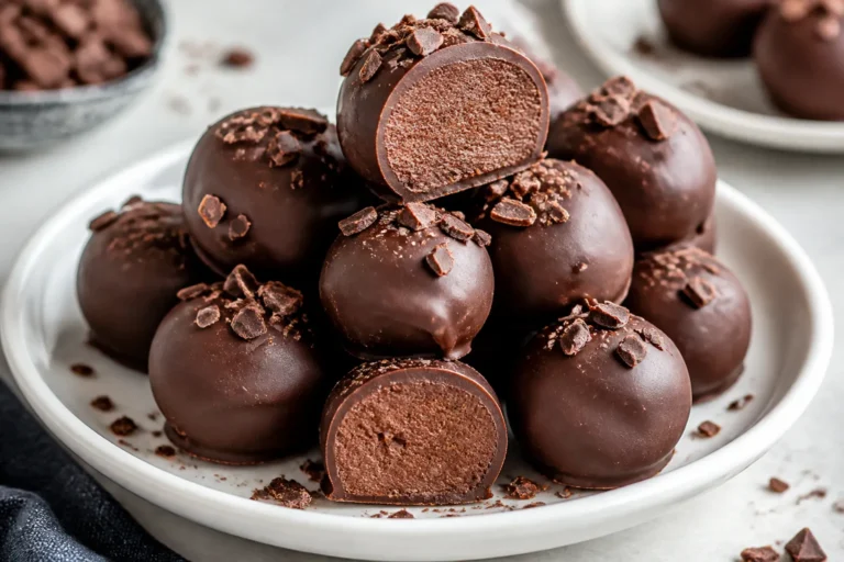 High Protein Chocolate Cheesecake Fat Bomb Bites – Creamy, Rich, and Satisfying