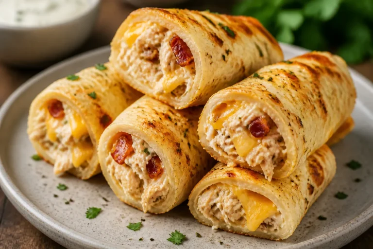 High Protein Crack Chicken Roll Ups – A Fast, Flavor-Packed Meal