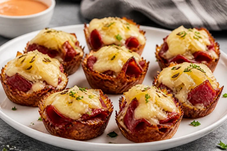 High Protein Keto Reuben Bites – A Savory, Low-Carb Party Favorite
